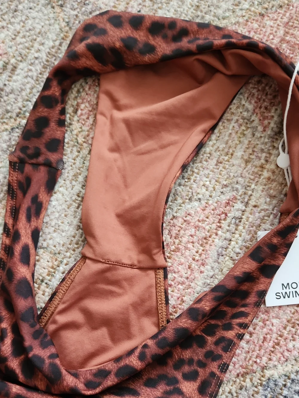 Nwt- Monday Swimwear Byron Bottom Dark Jaguar Size Small